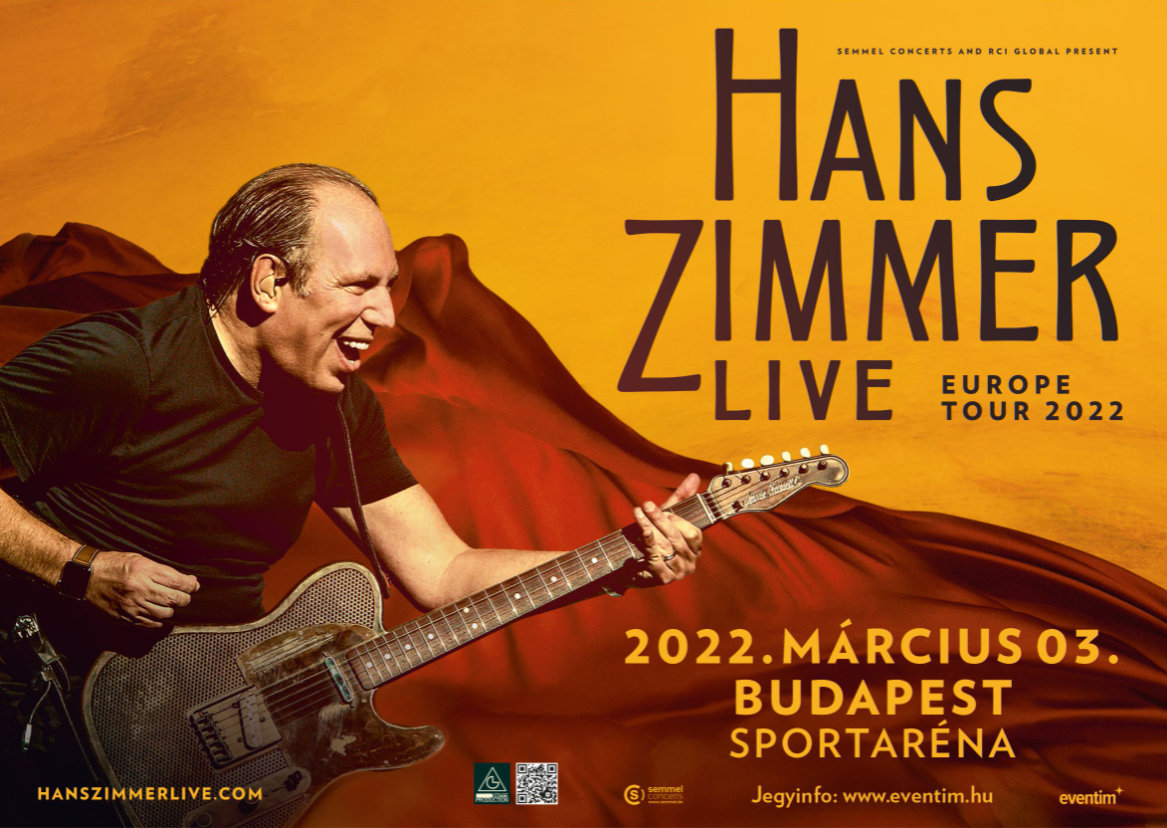 Hans Zimmer koncert 2022 - Papp László Budapest Sportaréna