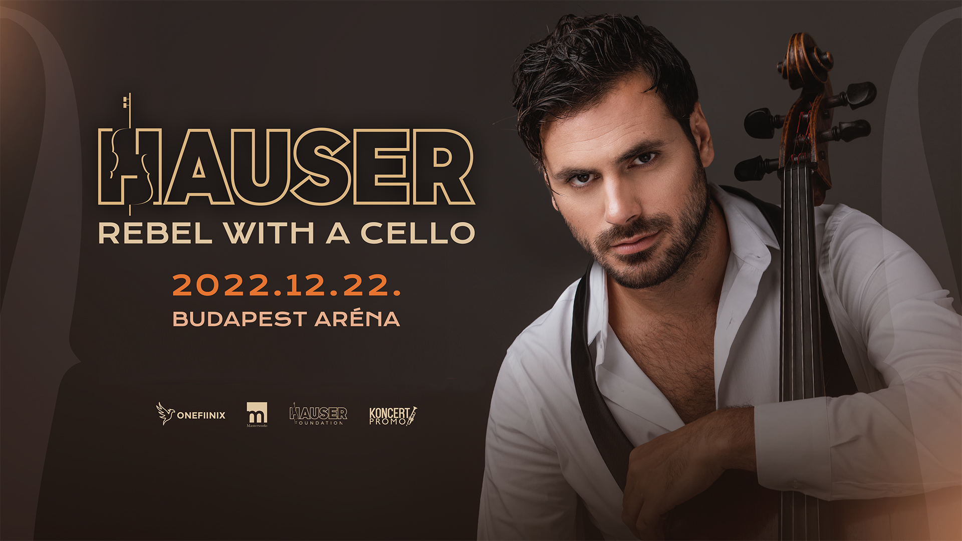 Hauser koncert 2022 - Rebel with a cello tour