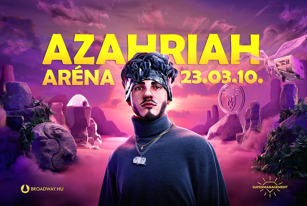 Azahriah koncert - Budapest Aréna