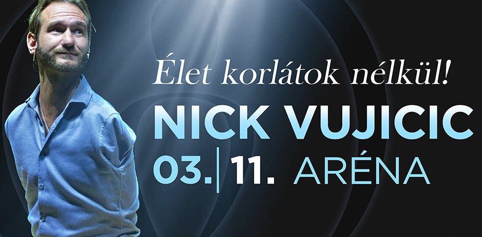 Nick Vujicic Budapesten